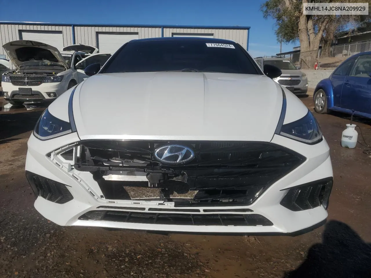 2022 Hyundai Sonata N Line VIN: KMHL14JC8NA209929 Lot: 77664524