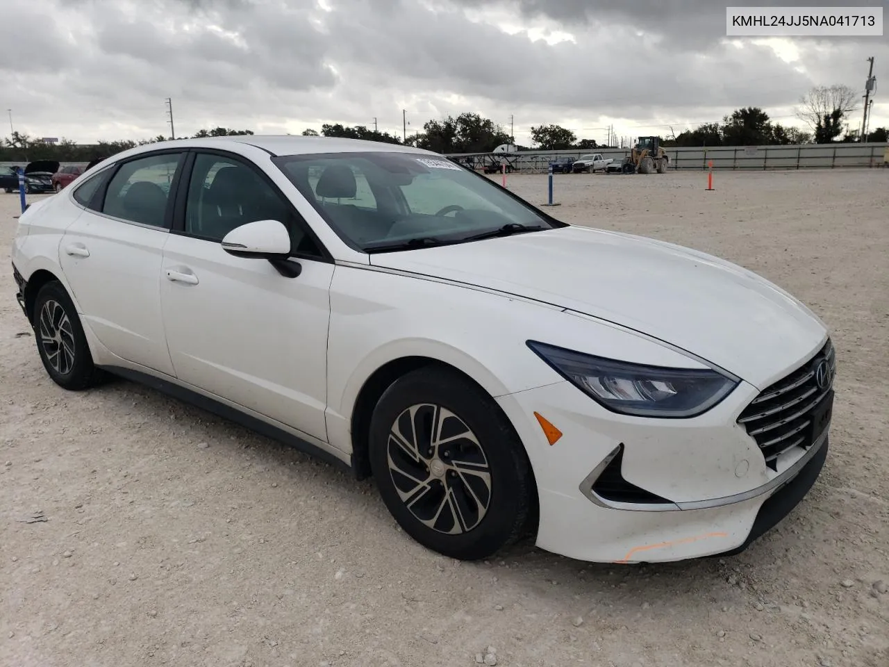 2022 Hyundai Sonata Hybrid VIN: KMHL24JJ5NA041713 Lot: 78544704