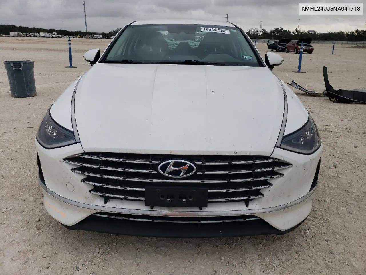 2022 Hyundai Sonata Hybrid VIN: KMHL24JJ5NA041713 Lot: 78544704