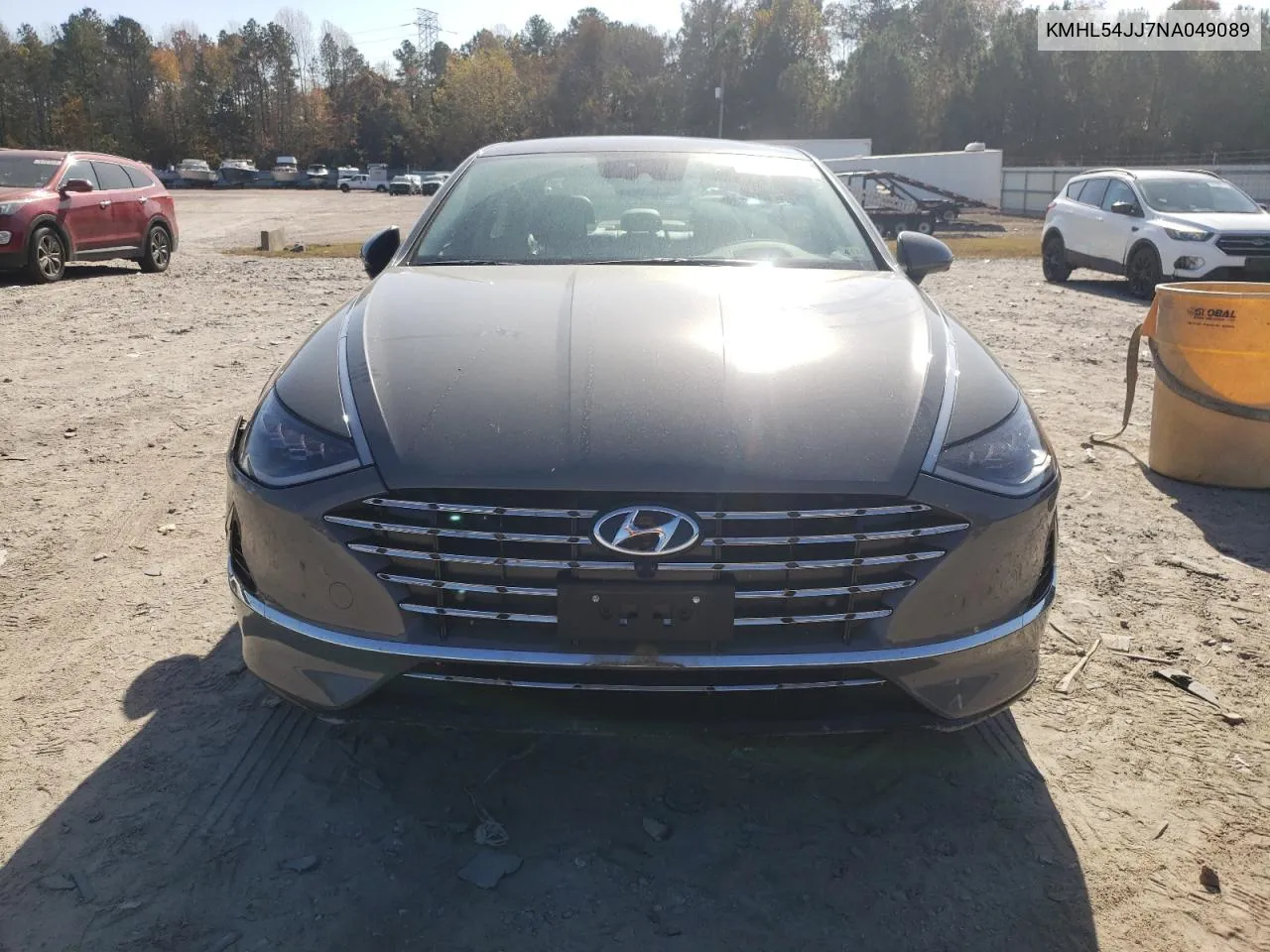 2022 Hyundai Sonata Hybrid VIN: KMHL54JJ7NA049089 Lot: 78785584