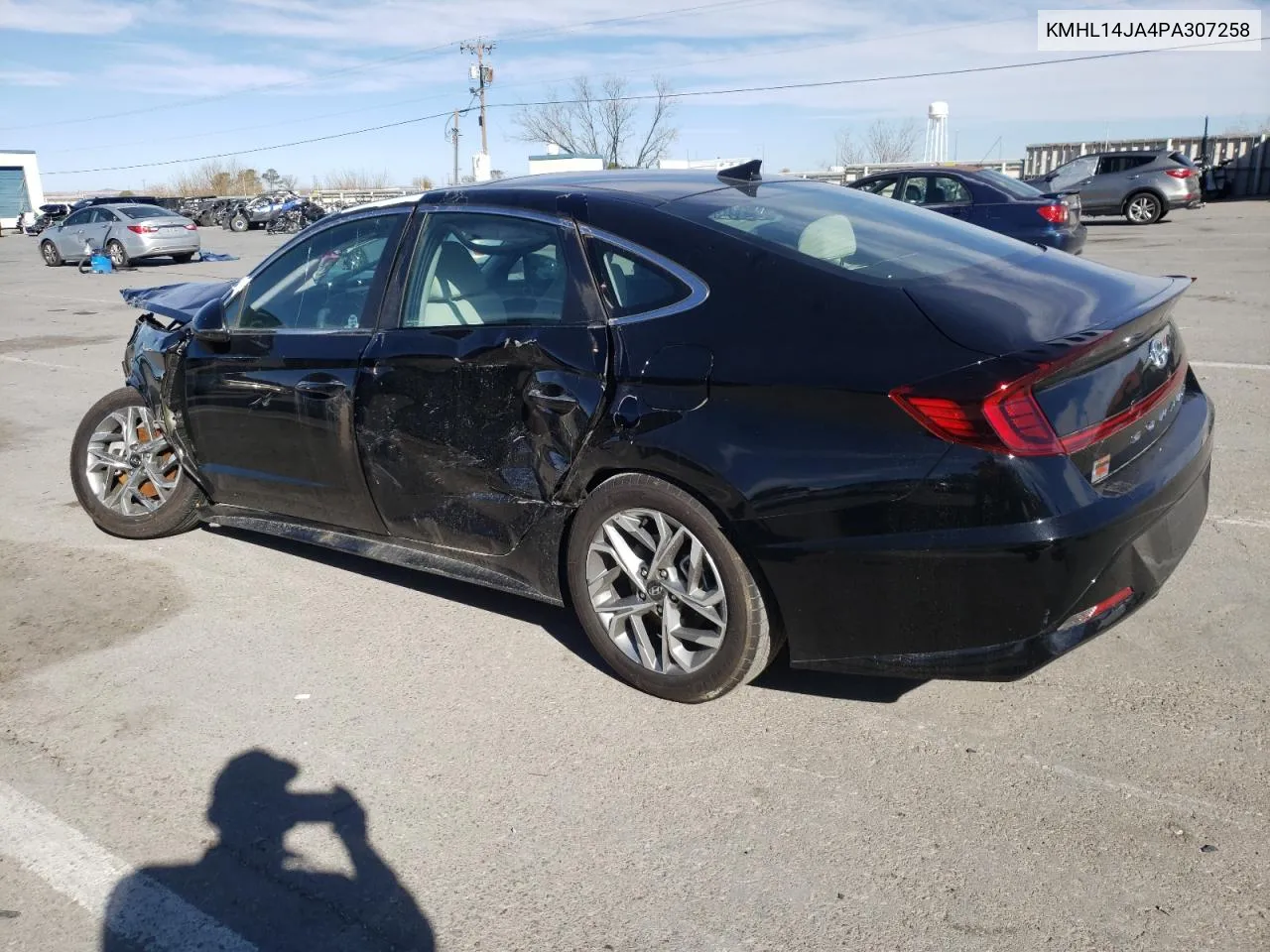 2023 Hyundai Sonata Sel VIN: KMHL14JA4PA307258 Lot: 44828724