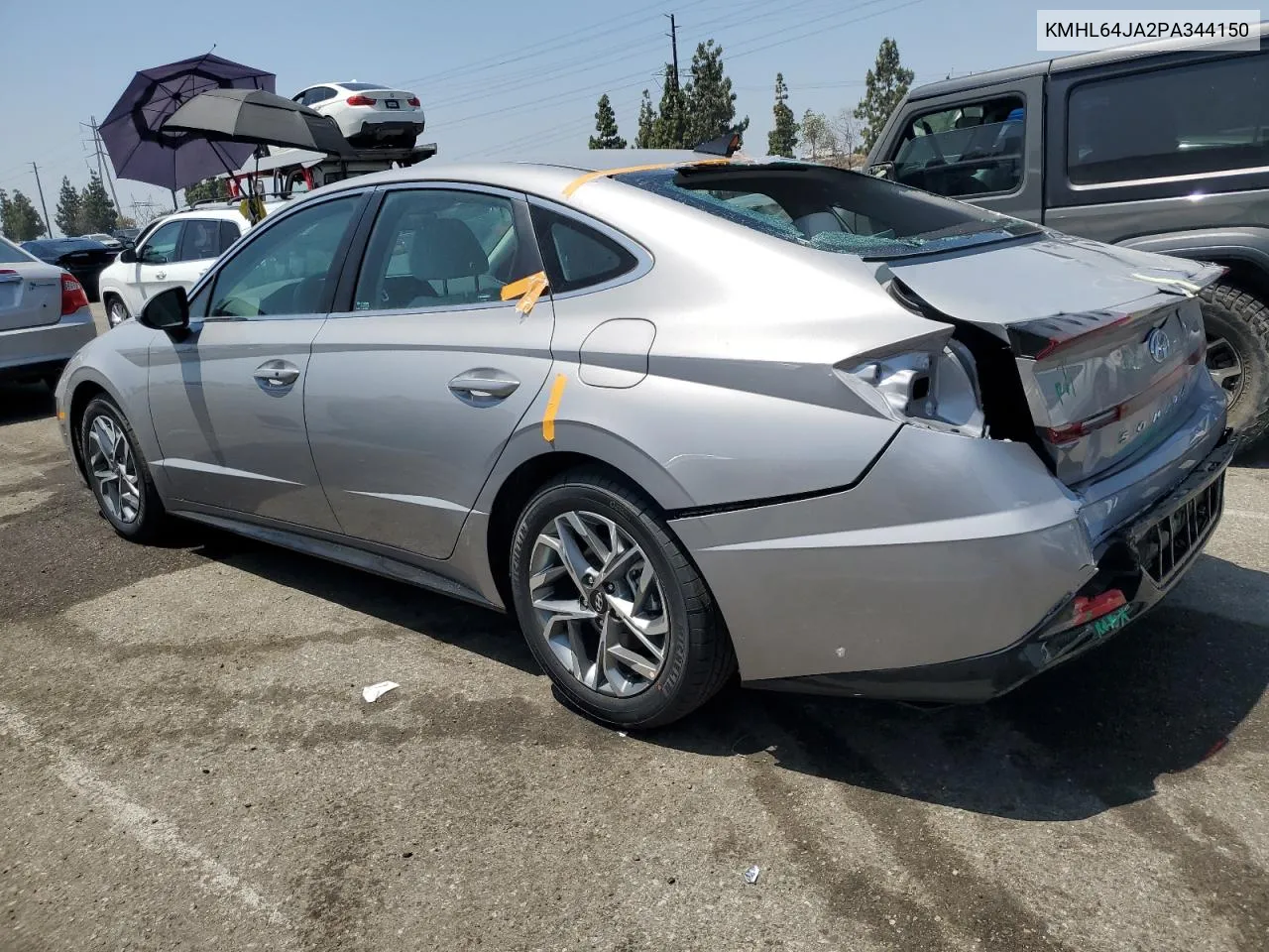 2023 Hyundai Sonata Sel VIN: KMHL64JA2PA344150 Lot: 59065094