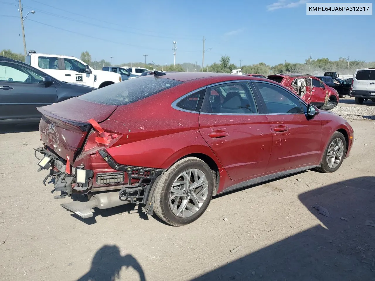 KMHL64JA6PA312317 2023 Hyundai Sonata Sel