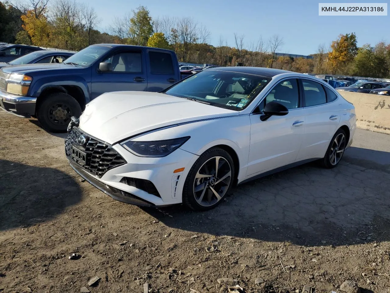 2023 Hyundai Sonata Sel Plus VIN: KMHL44J22PA313186 Lot: 76997484