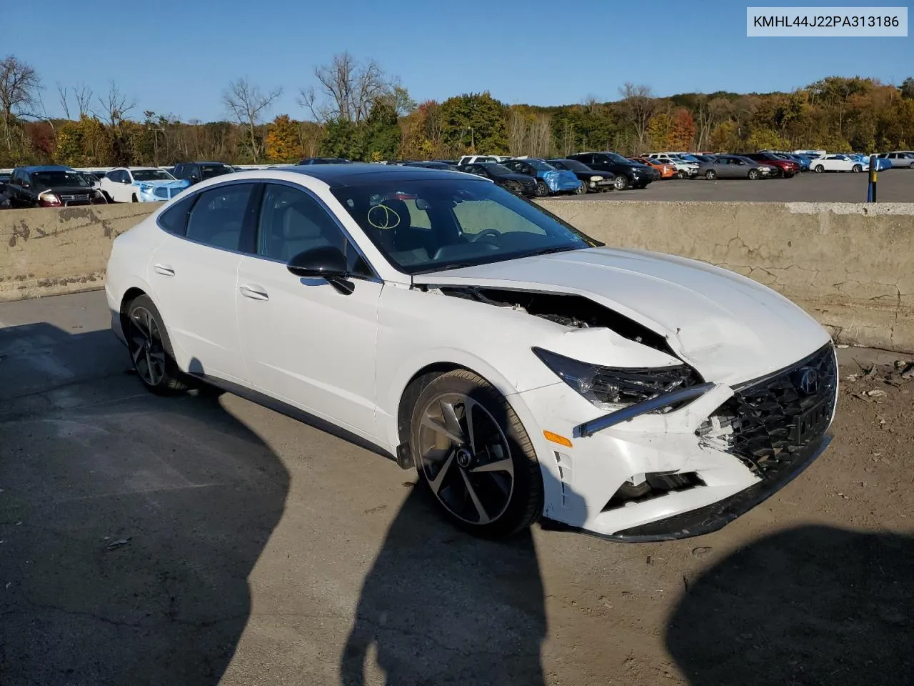 2023 Hyundai Sonata Sel Plus VIN: KMHL44J22PA313186 Lot: 76997484