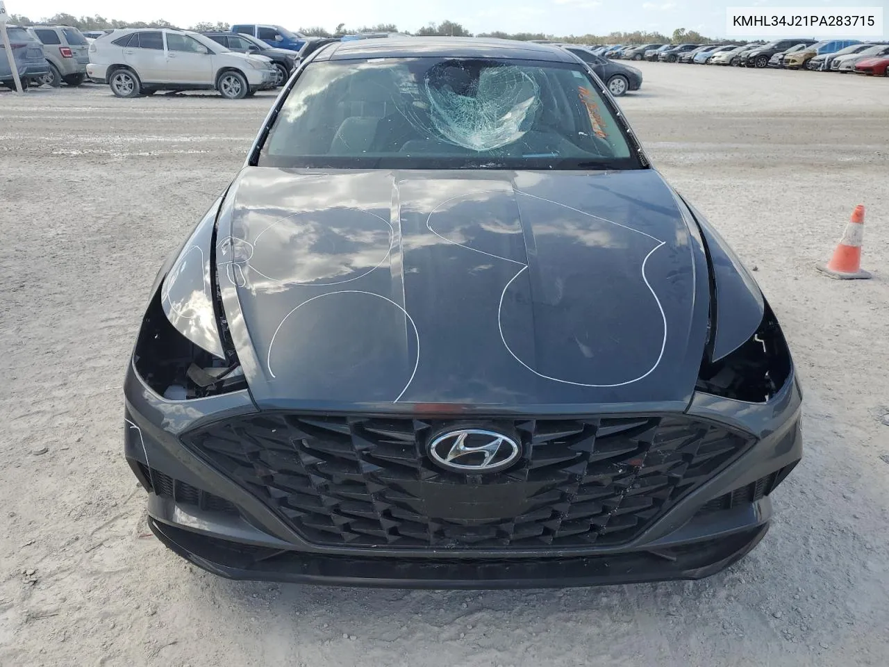 2023 Hyundai Sonata Limited VIN: KMHL34J21PA283715 Lot: 77105174