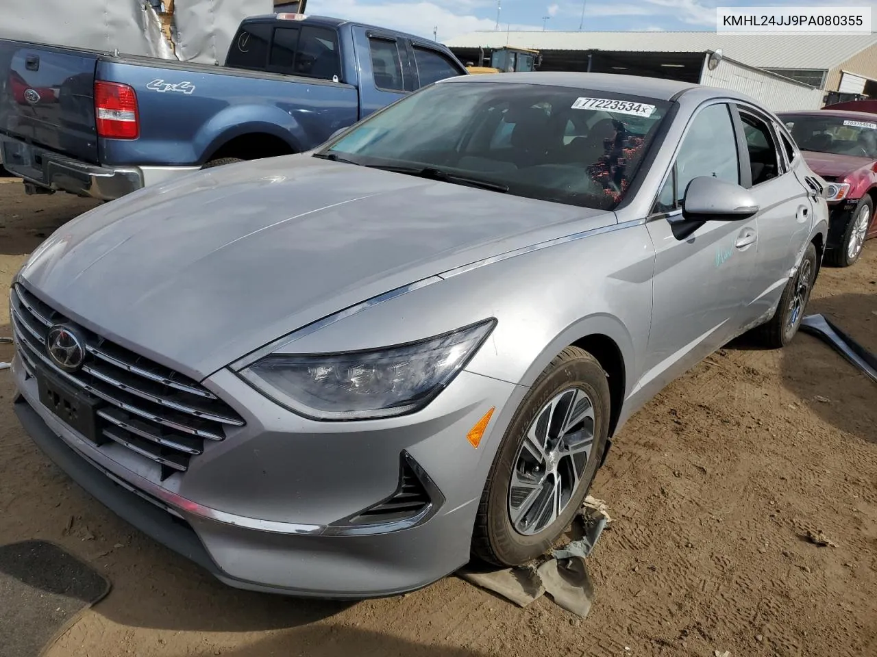 2023 Hyundai Sonata Hybrid VIN: KMHL24JJ9PA080355 Lot: 77223534