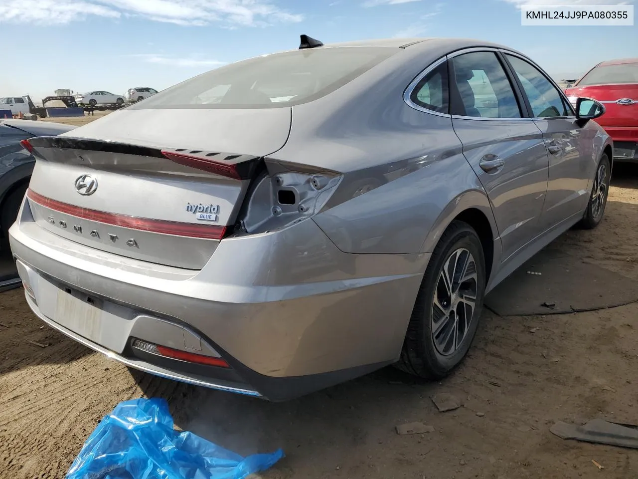 2023 Hyundai Sonata Hybrid VIN: KMHL24JJ9PA080355 Lot: 77223534