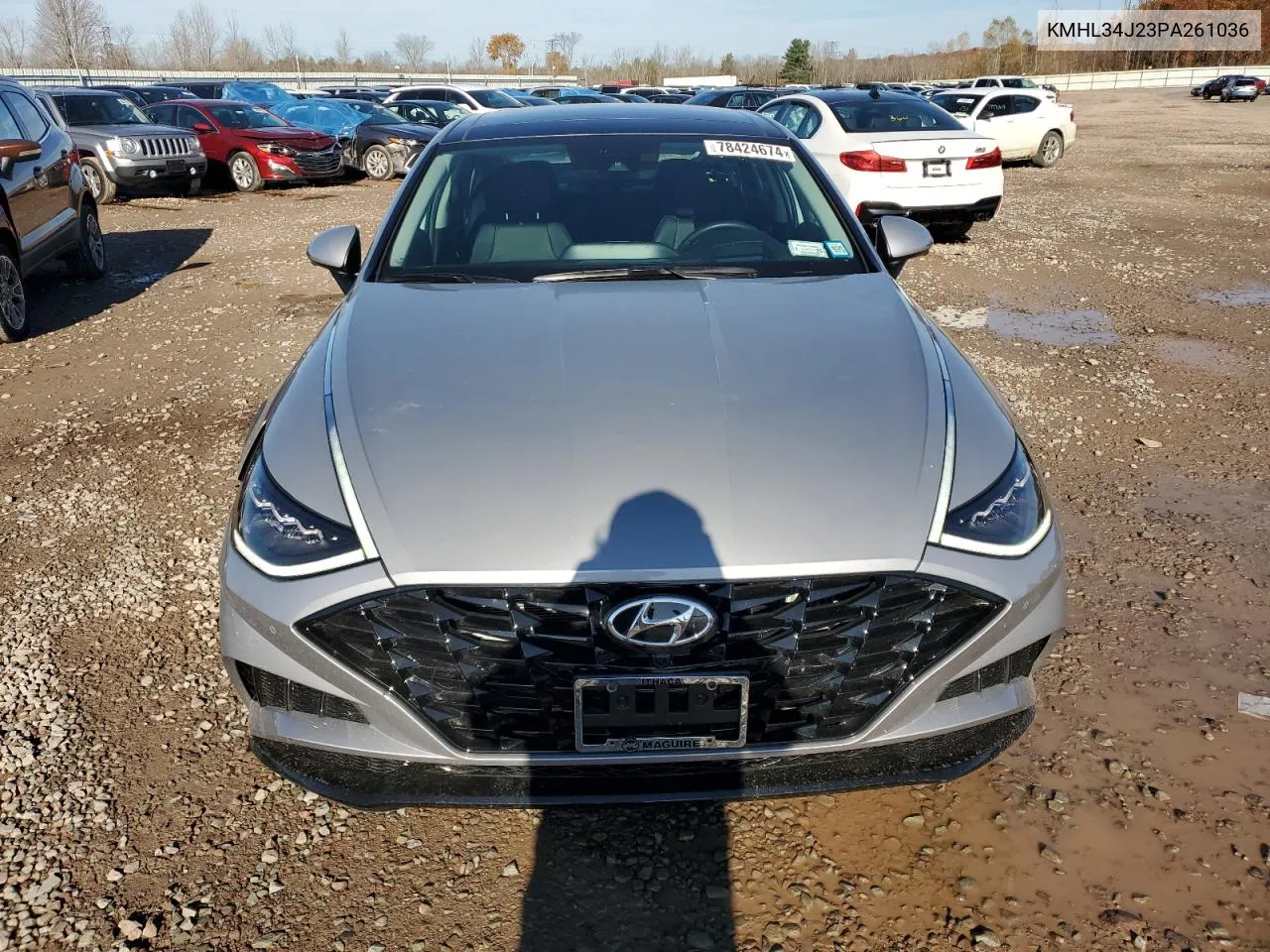 2023 Hyundai Sonata Limited VIN: KMHL34J23PA261036 Lot: 78424674