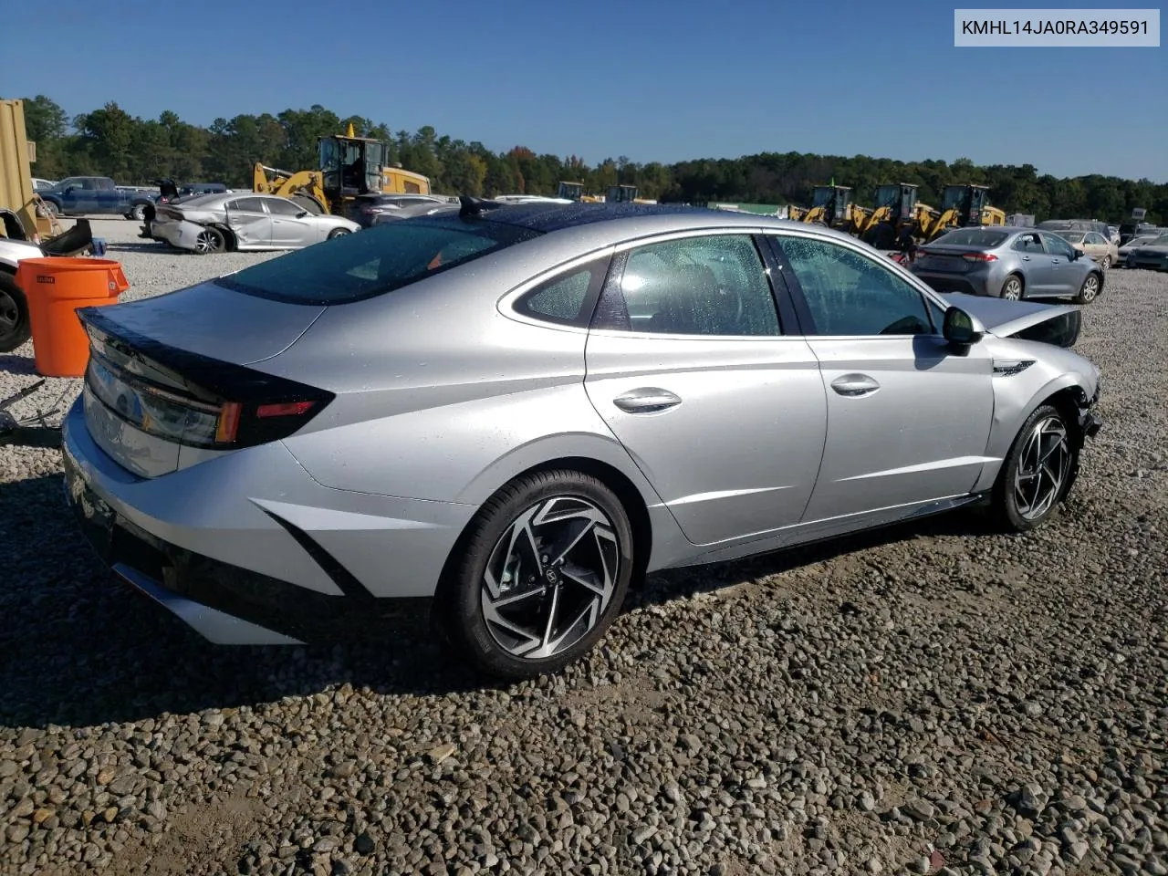 2024 Hyundai Sonata Sel VIN: KMHL14JA0RA349591 Lot: 75307084