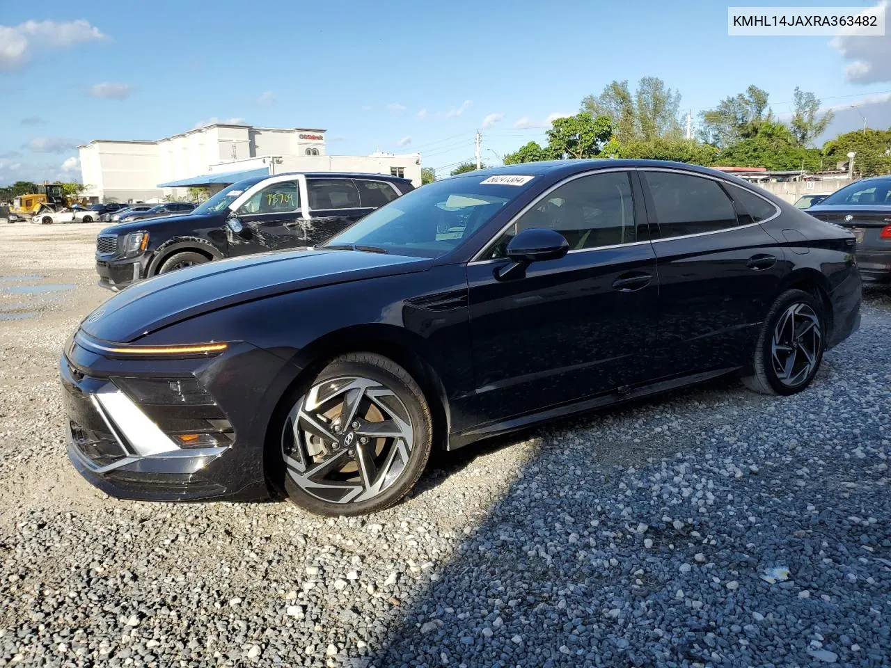 2024 Hyundai Sonata Sel VIN: KMHL14JAXRA363482 Lot: 80241384