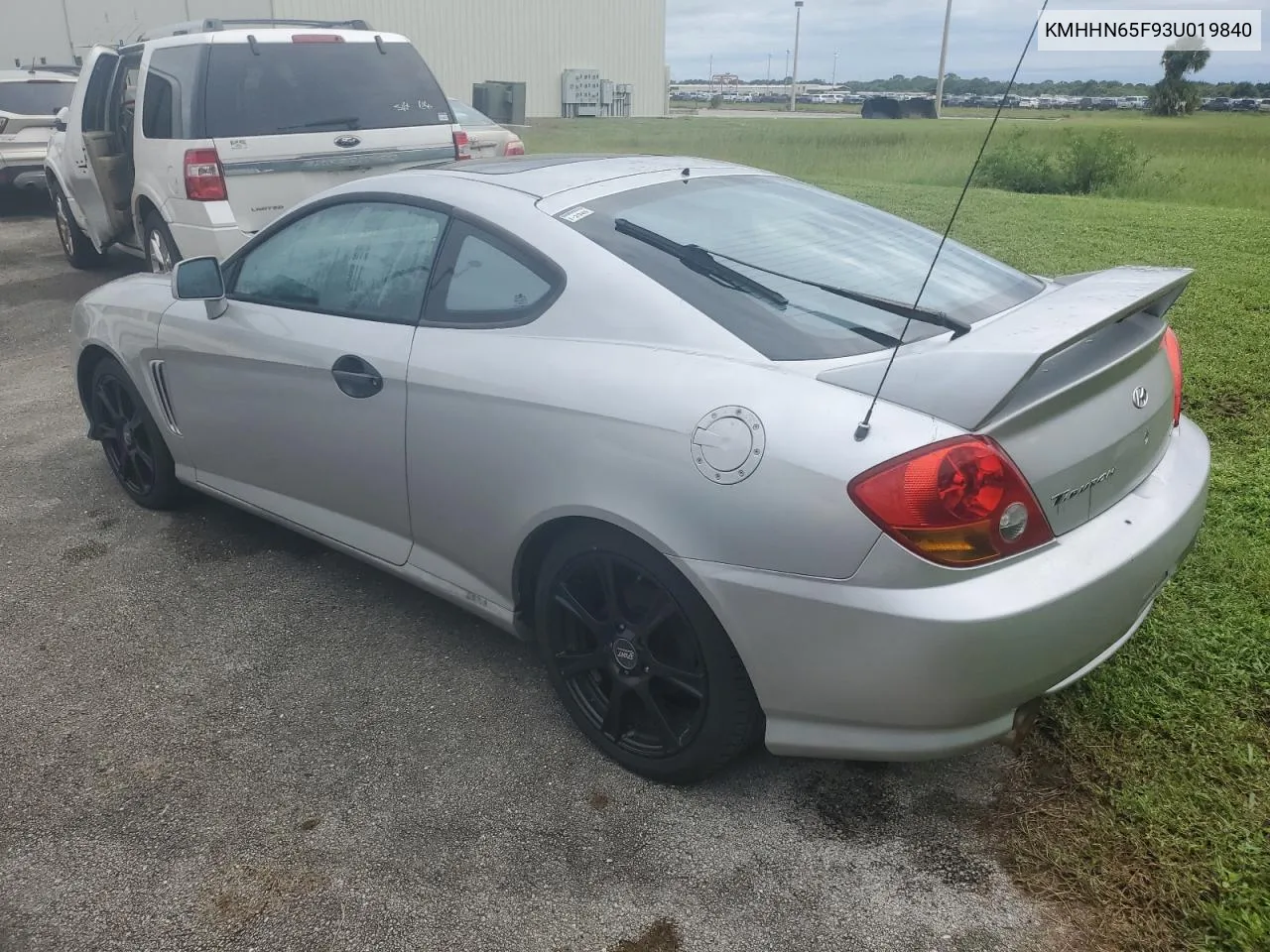 2003 Hyundai Tiburon Gt VIN: KMHHN65F93U019840 Lot: 74063394