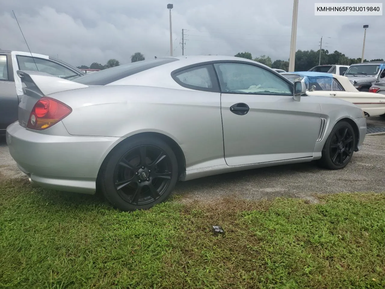 2003 Hyundai Tiburon Gt VIN: KMHHN65F93U019840 Lot: 74063394