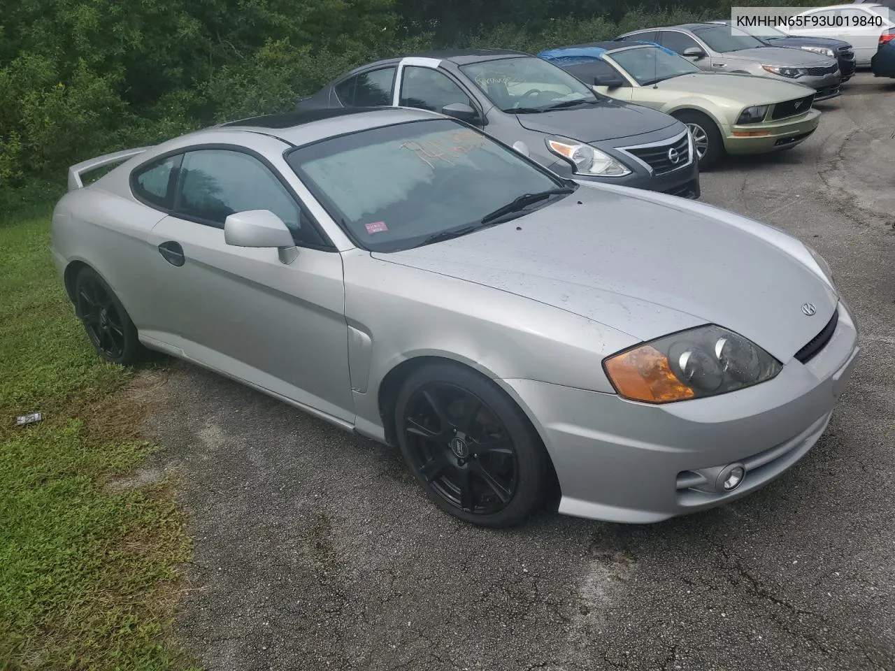 2003 Hyundai Tiburon Gt VIN: KMHHN65F93U019840 Lot: 74063394