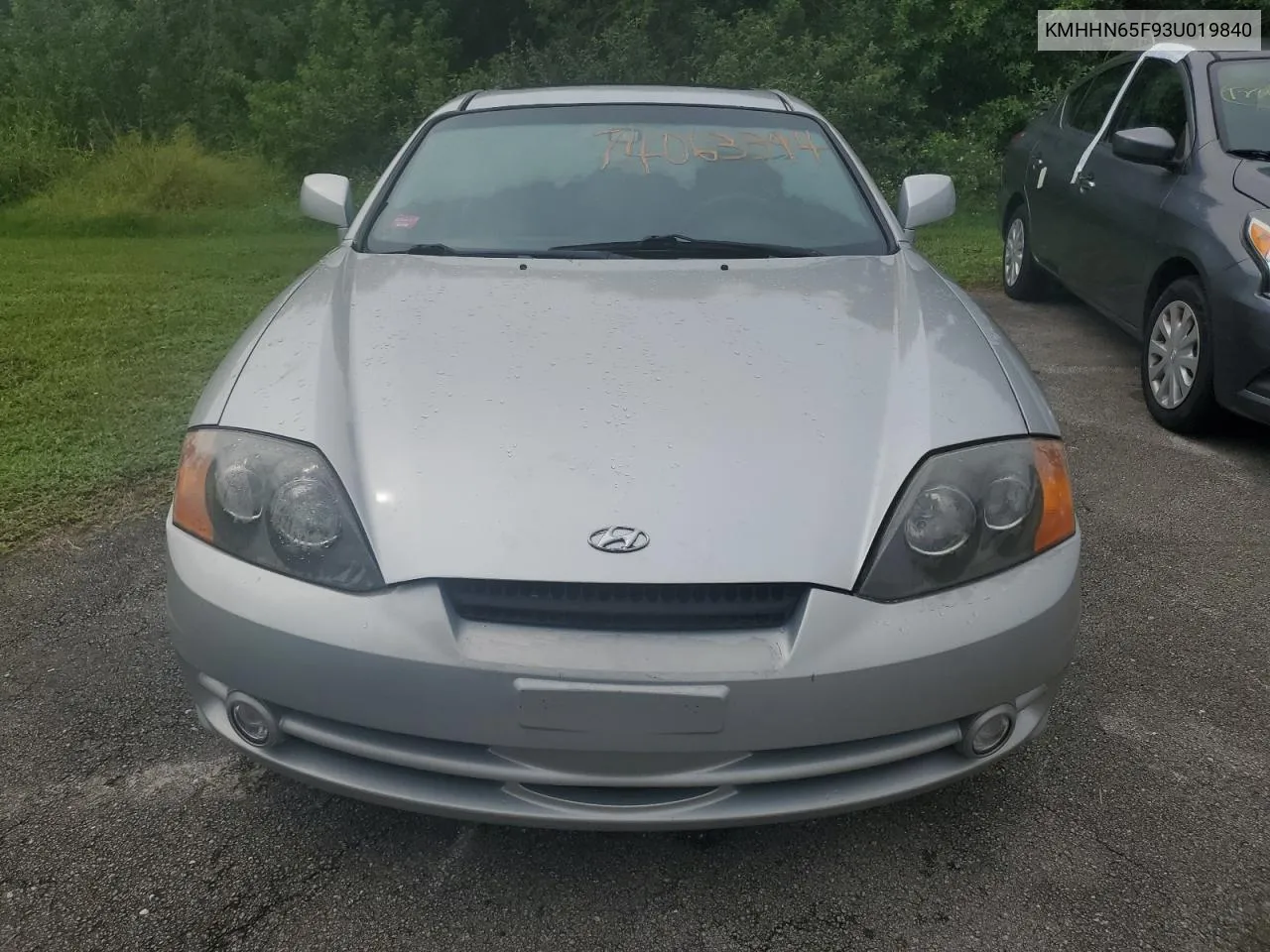 2003 Hyundai Tiburon Gt VIN: KMHHN65F93U019840 Lot: 74063394