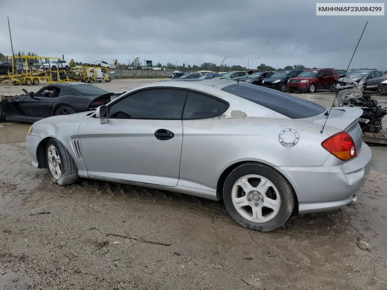 2003 Hyundai Tiburon Gt VIN: KMHHN65F23U084299 Lot: 75105394