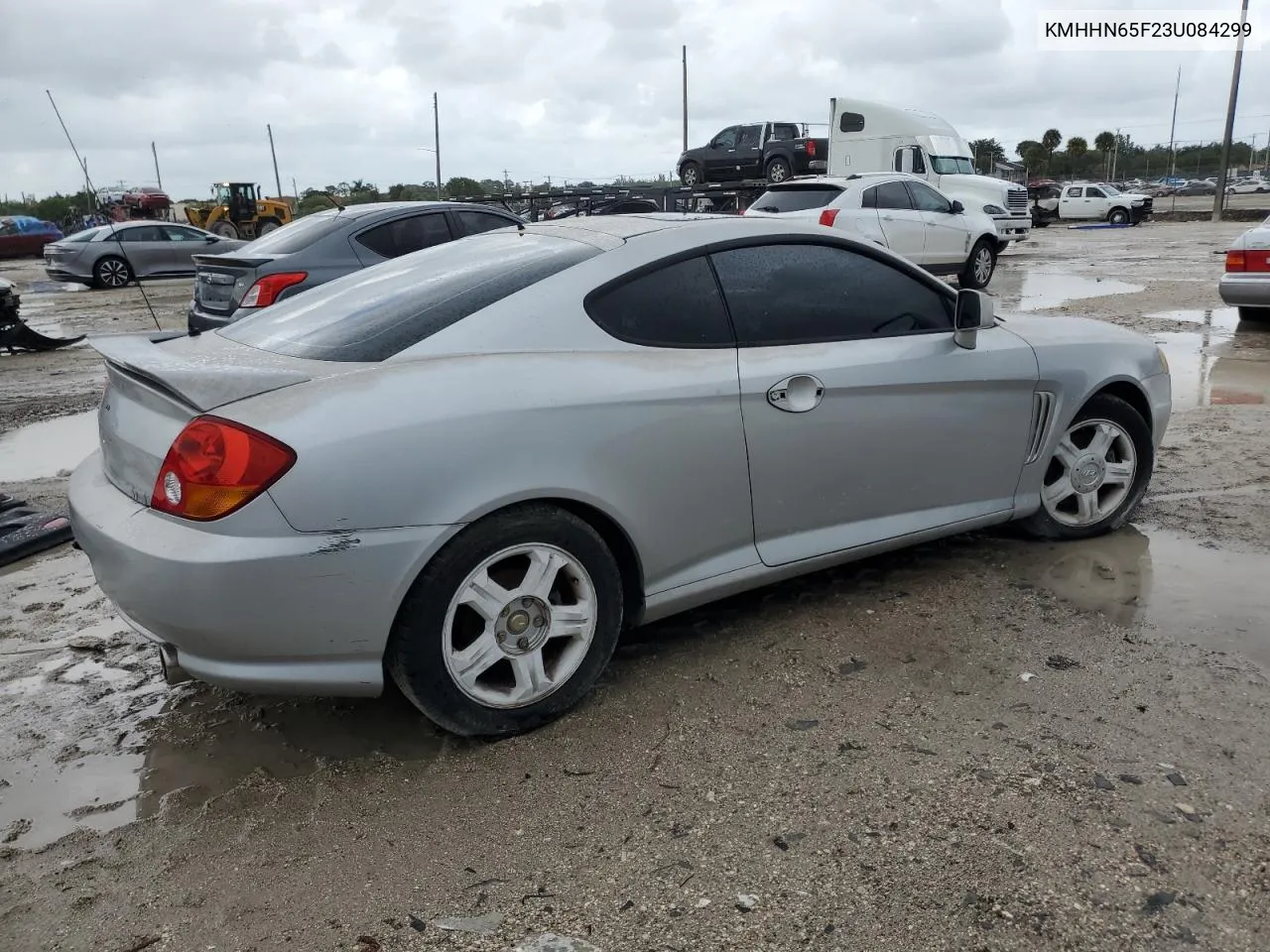 2003 Hyundai Tiburon Gt VIN: KMHHN65F23U084299 Lot: 75105394