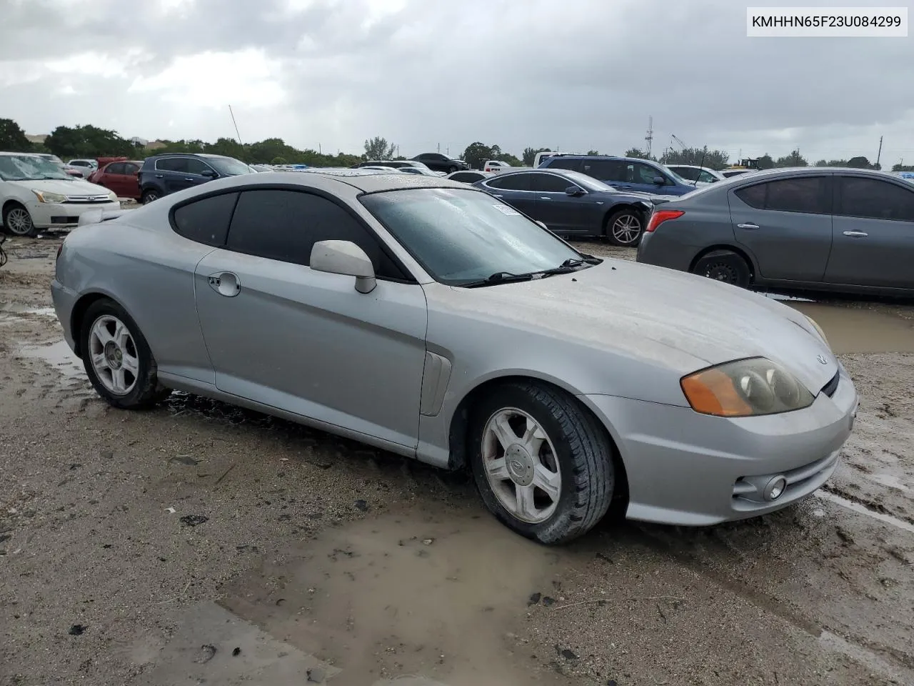 2003 Hyundai Tiburon Gt VIN: KMHHN65F23U084299 Lot: 75105394