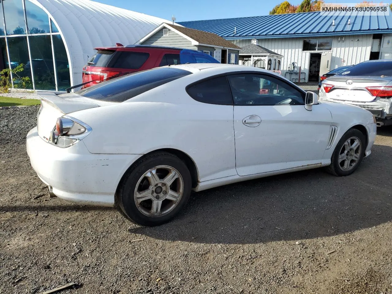 2003 Hyundai Tiburon Gt VIN: KMHHN65FX3U096958 Lot: 75451144