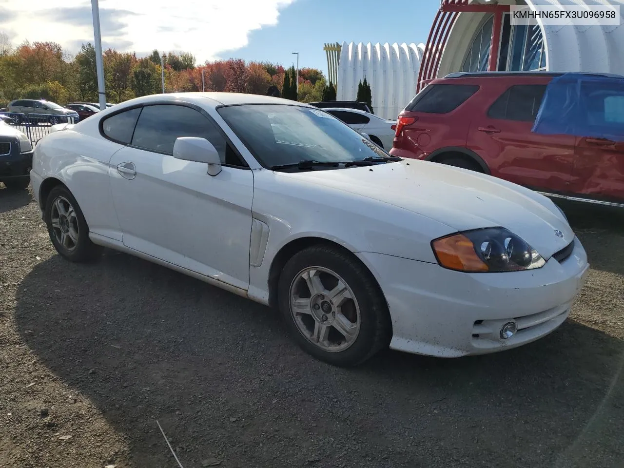 2003 Hyundai Tiburon Gt VIN: KMHHN65FX3U096958 Lot: 75451144