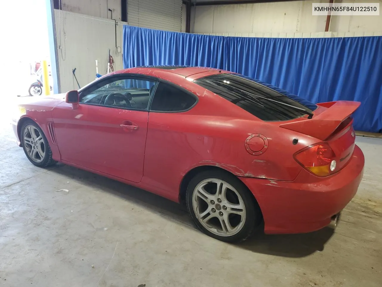 2004 Hyundai Tiburon Gt VIN: KMHHN65F84U122510 Lot: 70753844