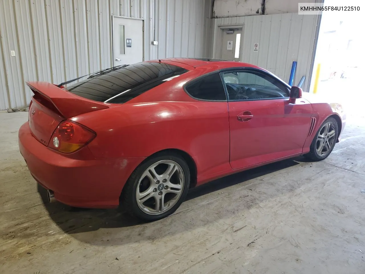 2004 Hyundai Tiburon Gt VIN: KMHHN65F84U122510 Lot: 70753844