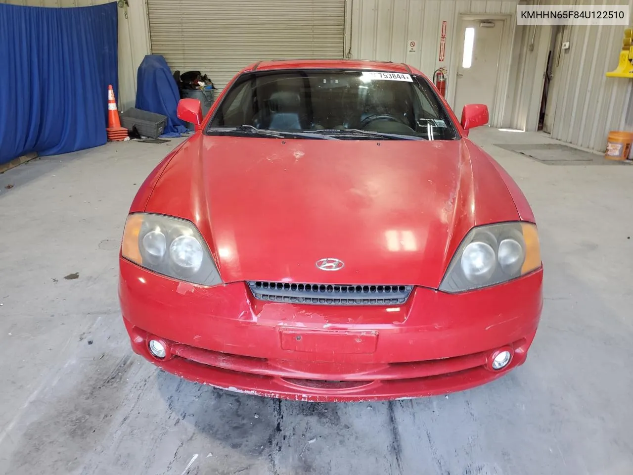 2004 Hyundai Tiburon Gt VIN: KMHHN65F84U122510 Lot: 70753844