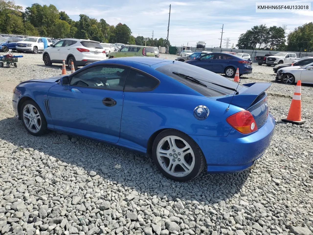 2004 Hyundai Tiburon Gt VIN: KMHHN65F44U133018 Lot: 71449834