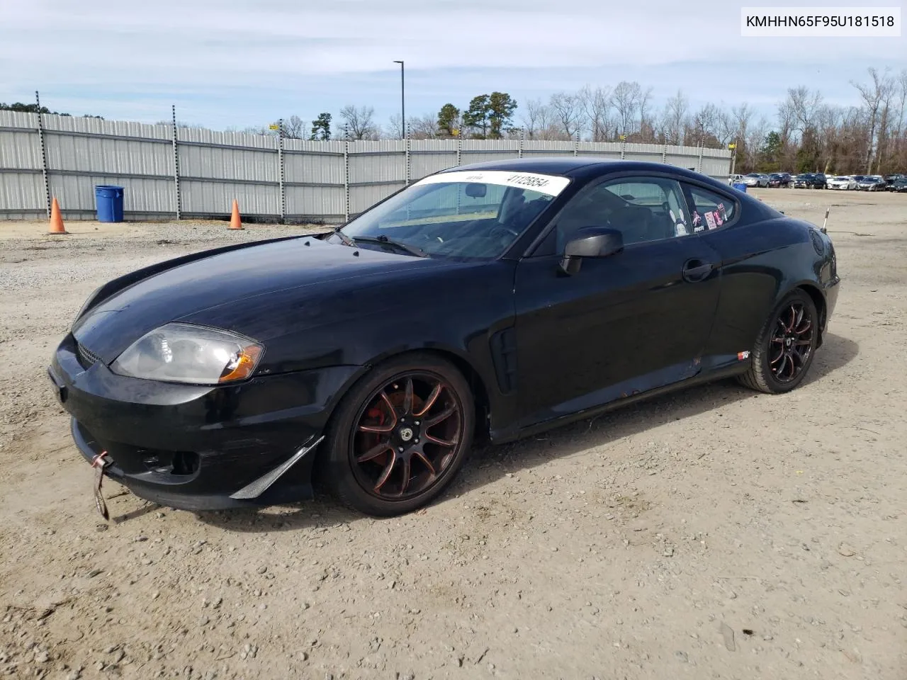 KMHHN65F95U181518 2005 Hyundai Tiburon Gt