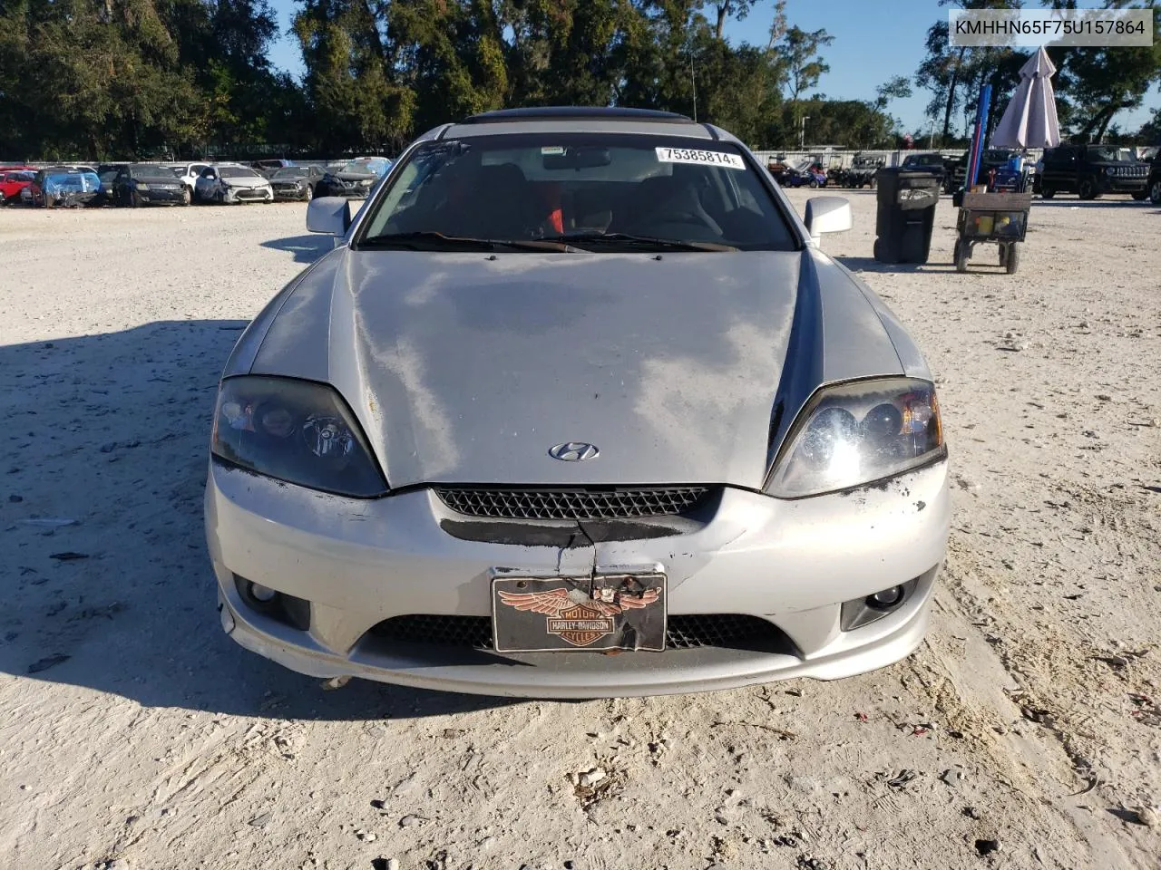 KMHHN65F75U157864 2005 Hyundai Tiburon Gt