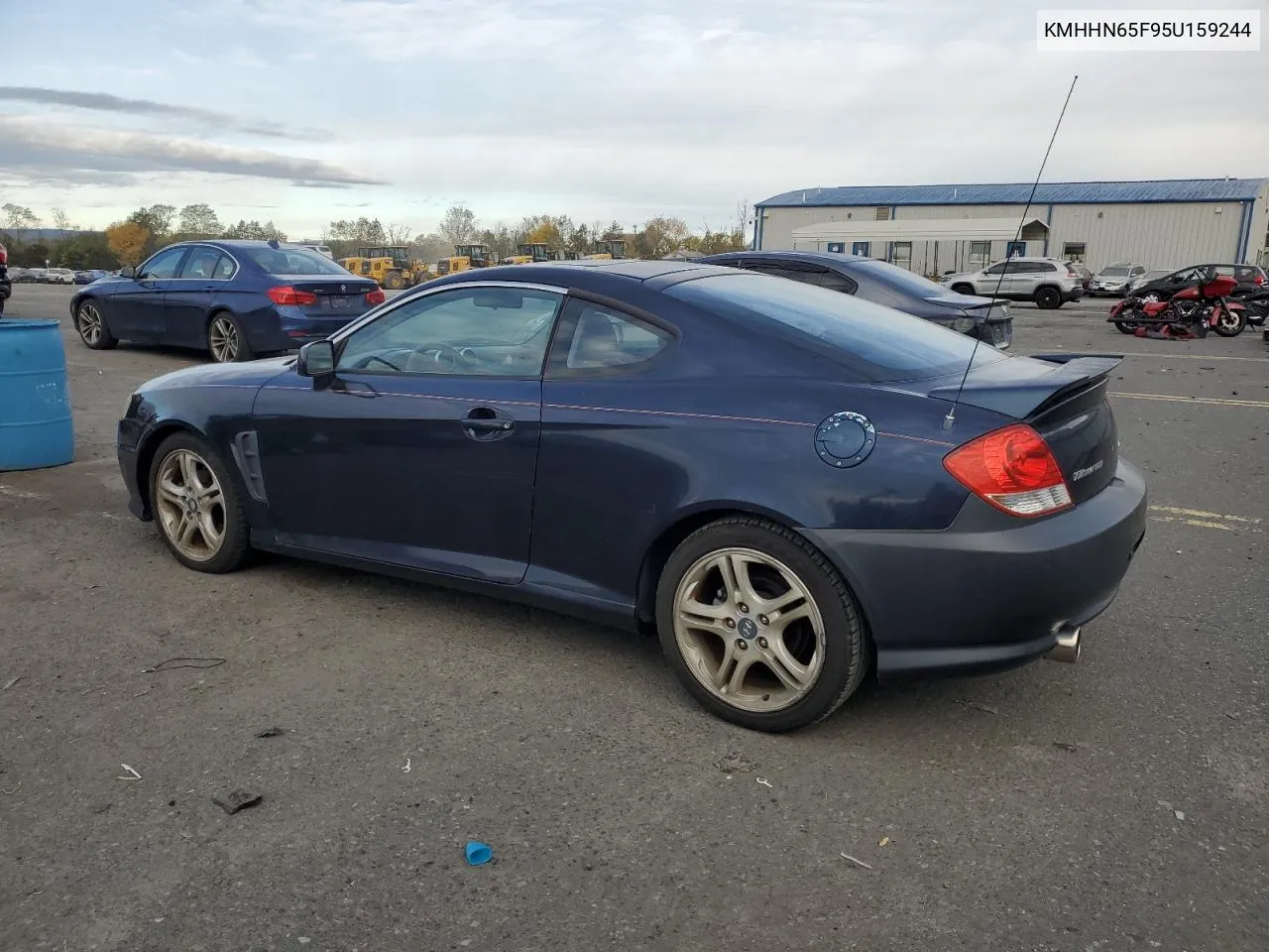 2005 Hyundai Tiburon Gt VIN: KMHHN65F95U159244 Lot: 76318134