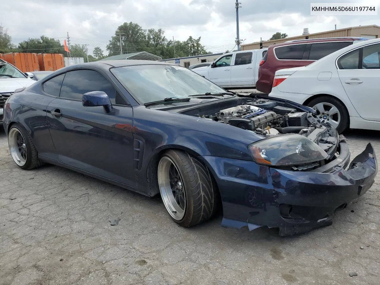 KMHHM65D66U197744 2006 Hyundai Tiburon Gs