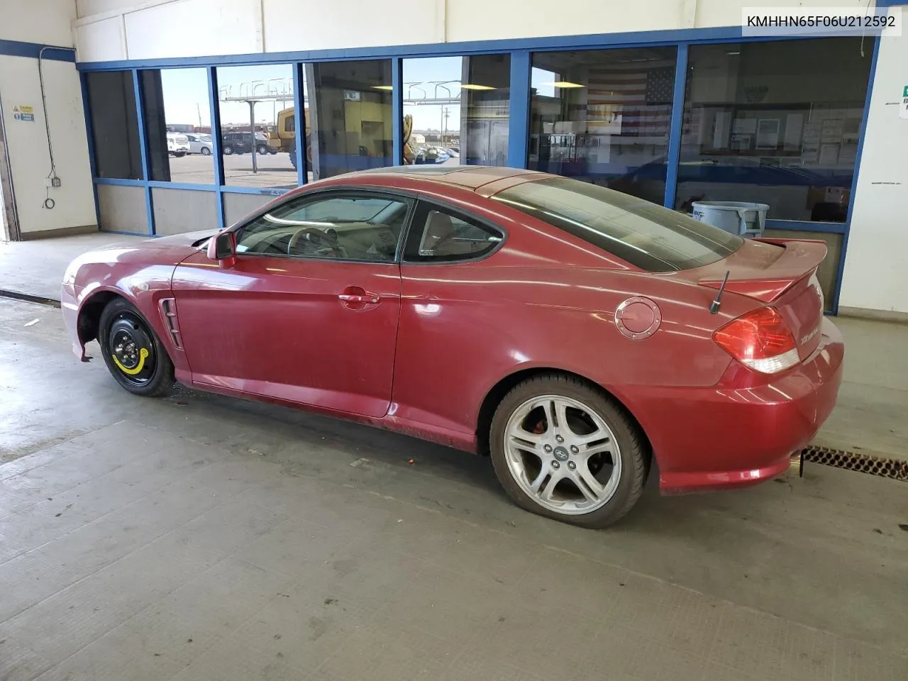 2006 Hyundai Tiburon Gt VIN: KMHHN65F06U212592 Lot: 71478344