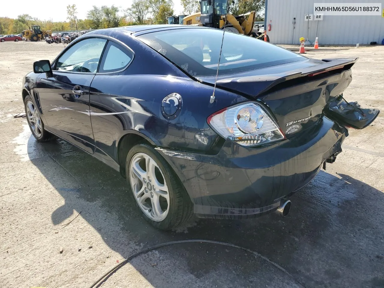 2006 Hyundai Tiburon Gs VIN: KMHHM65D56U188372 Lot: 75527604