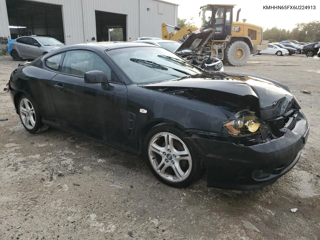 2006 Hyundai Tiburon Gt VIN: KMHHN65FX6U224913 Lot: 80695184