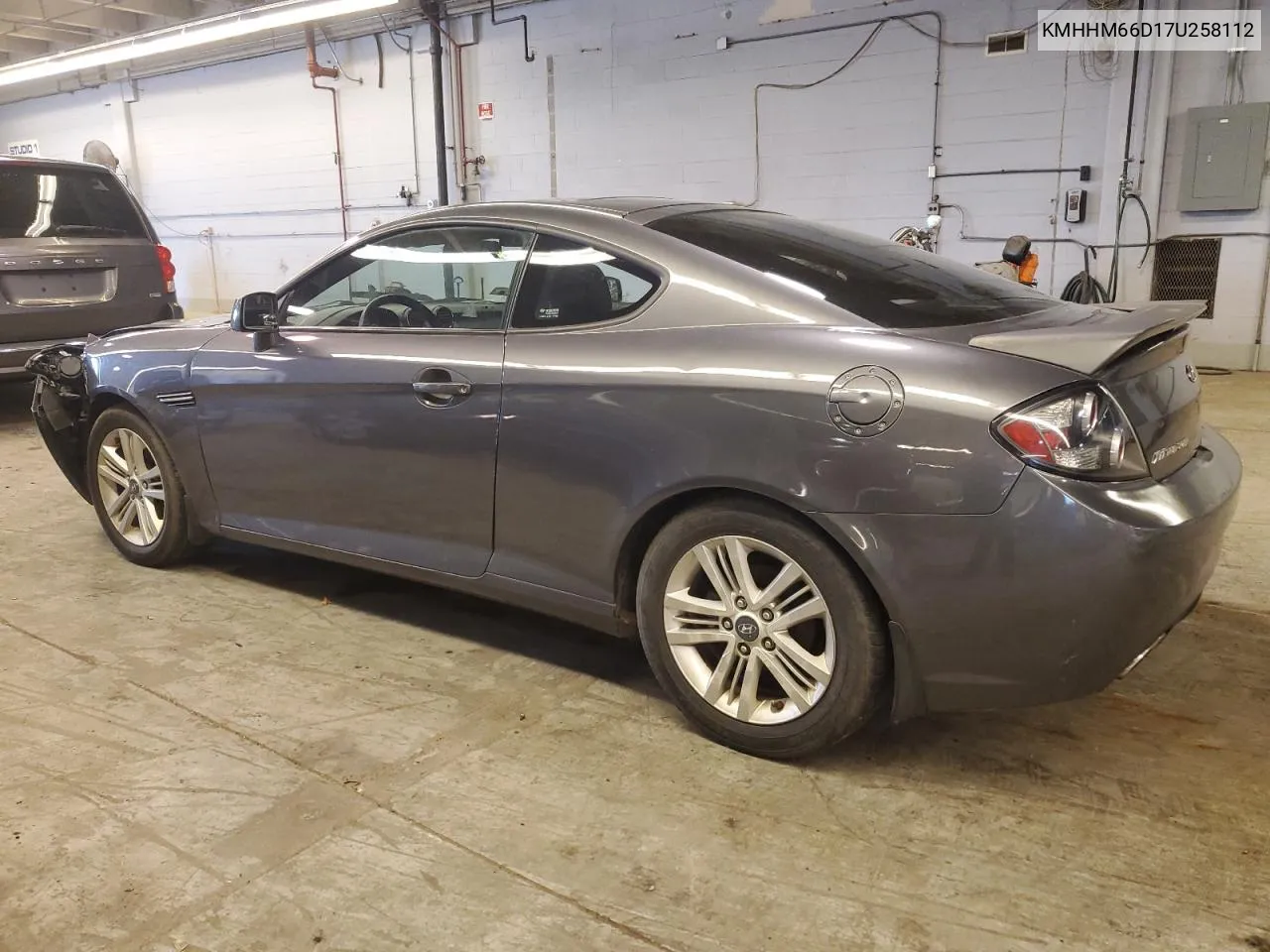 2007 Hyundai Tiburon Gs VIN: KMHHM66D17U258112 Lot: 60286334