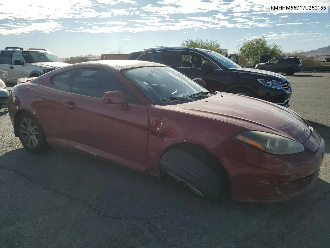 KMHHM66D17U250155 2007 Hyundai Tiburon Gs