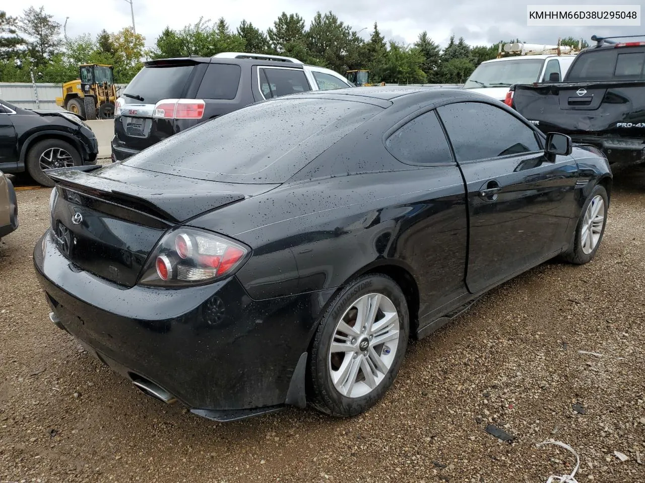 2008 Hyundai Tiburon Gs VIN: KMHHM66D38U295048 Lot: 69190834