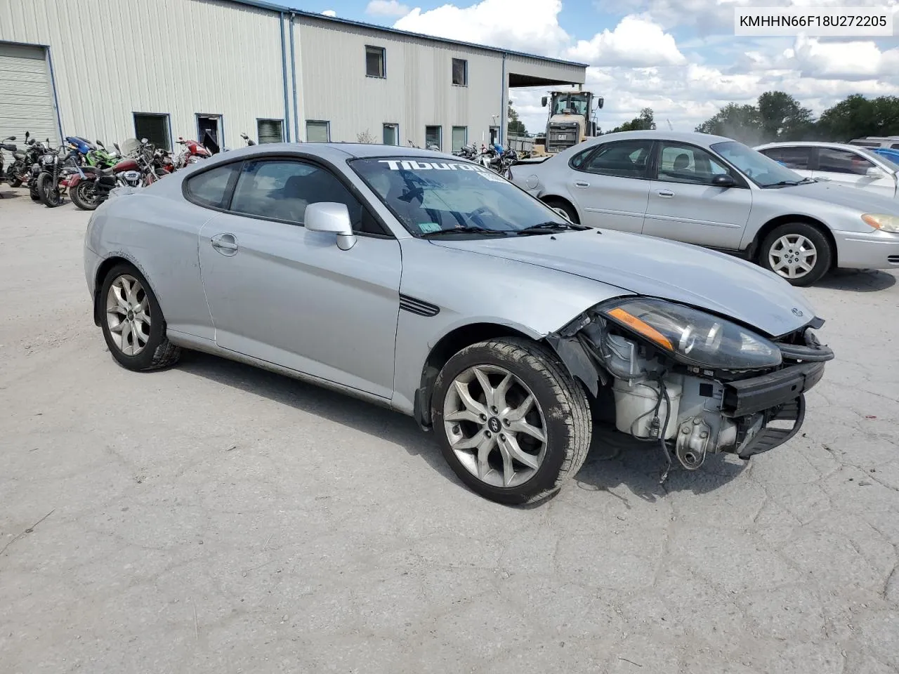 2008 Hyundai Tiburon Gt VIN: KMHHN66F18U272205 Lot: 71458634