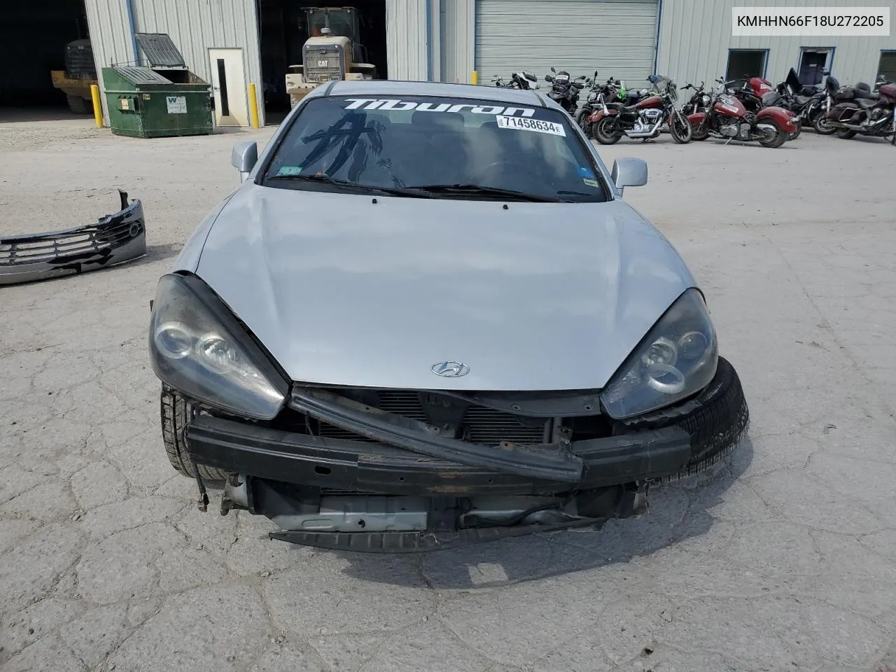 2008 Hyundai Tiburon Gt VIN: KMHHN66F18U272205 Lot: 71458634