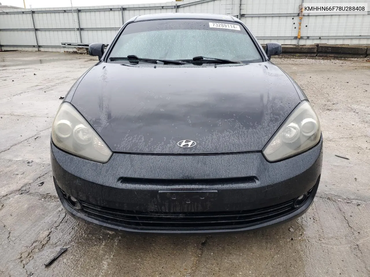 2008 Hyundai Tiburon Gt VIN: KMHHN66F78U288408 Lot: 73289114