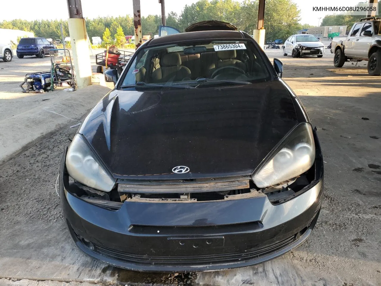 KMHHM66D08U296058 2008 Hyundai Tiburon Gs