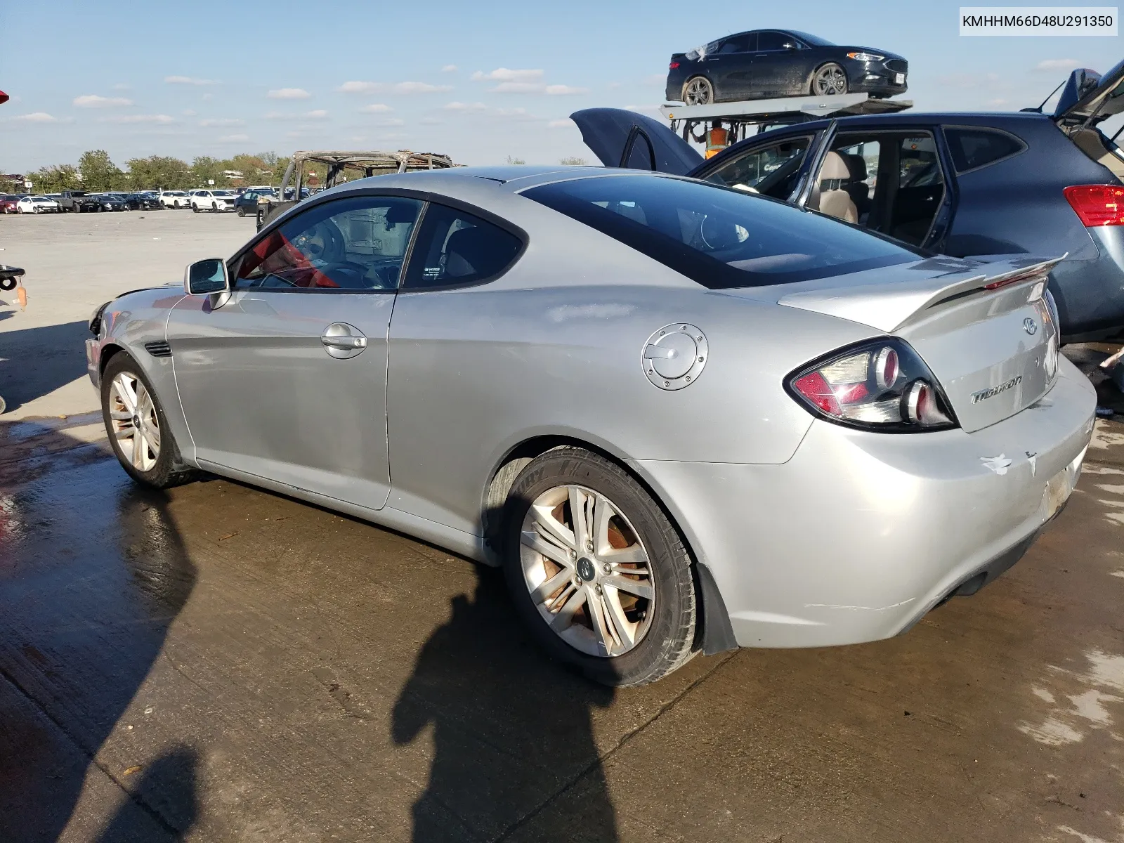 KMHHM66D48U291350 2008 Hyundai Tiburon Gs