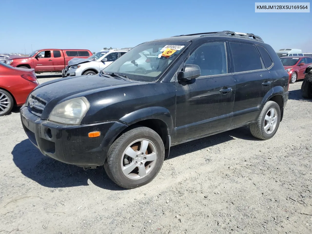 2005 Hyundai Tucson Gl VIN: KM8JM12BX5U169564 Lot: 58899024