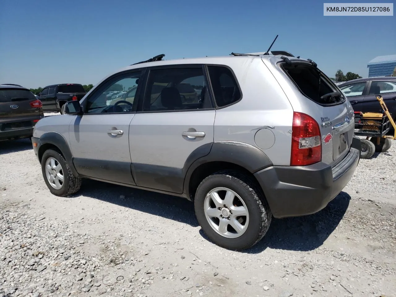 2005 Hyundai Tucson Gls VIN: KM8JN72D85U127086 Lot: 58990514