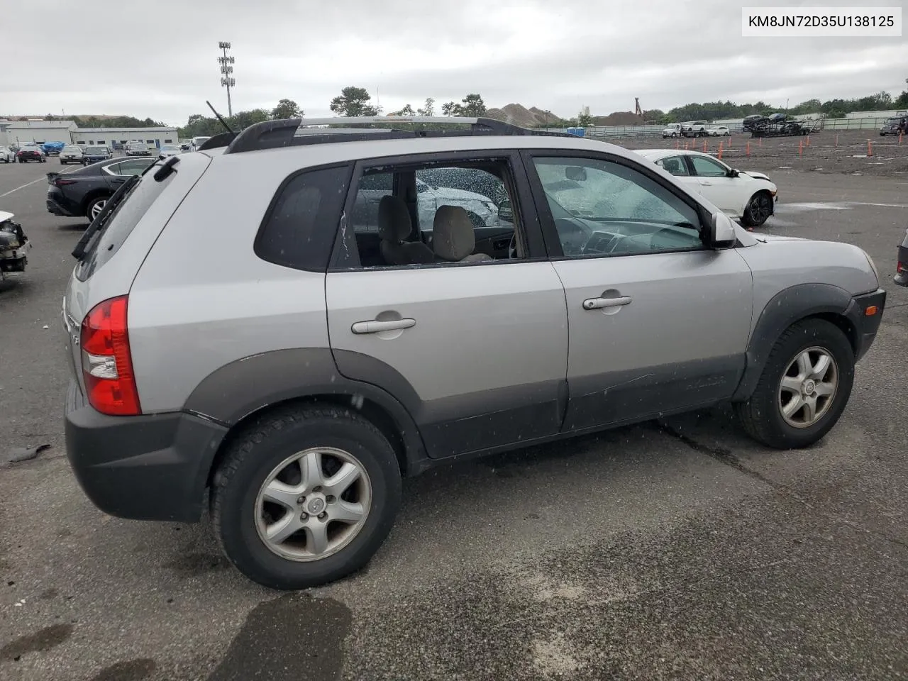 2005 Hyundai Tucson Gls VIN: KM8JN72D35U138125 Lot: 63094064