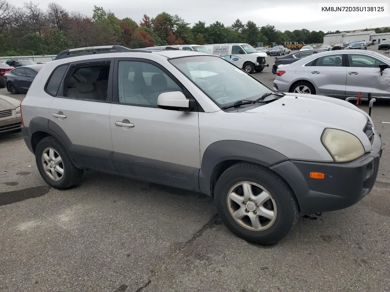 KM8JN72D35U138125 2005 Hyundai Tucson Gls