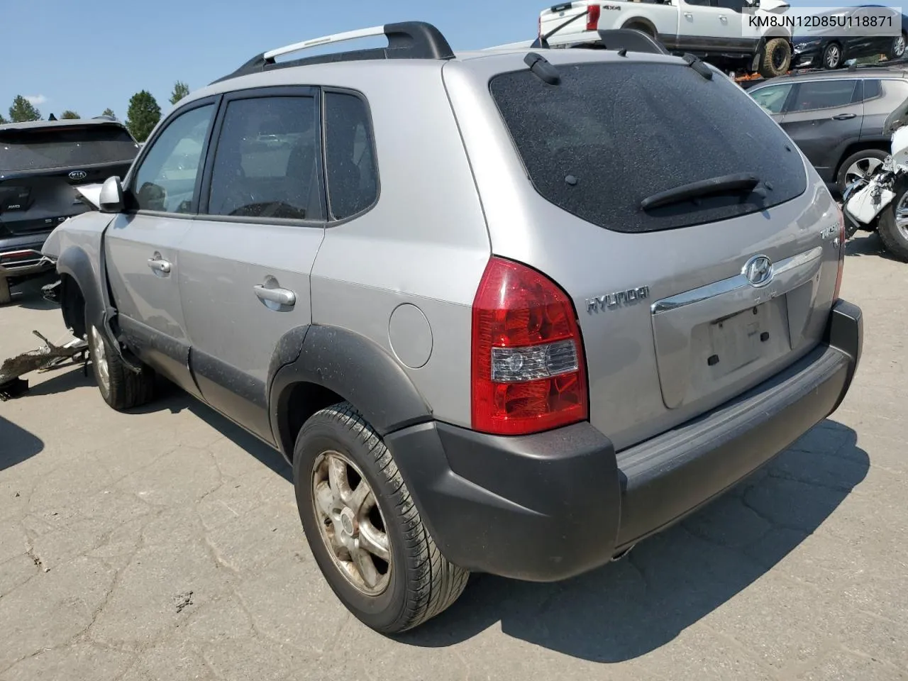 2005 Hyundai Tucson Gls VIN: KM8JN12D85U118871 Lot: 66705014