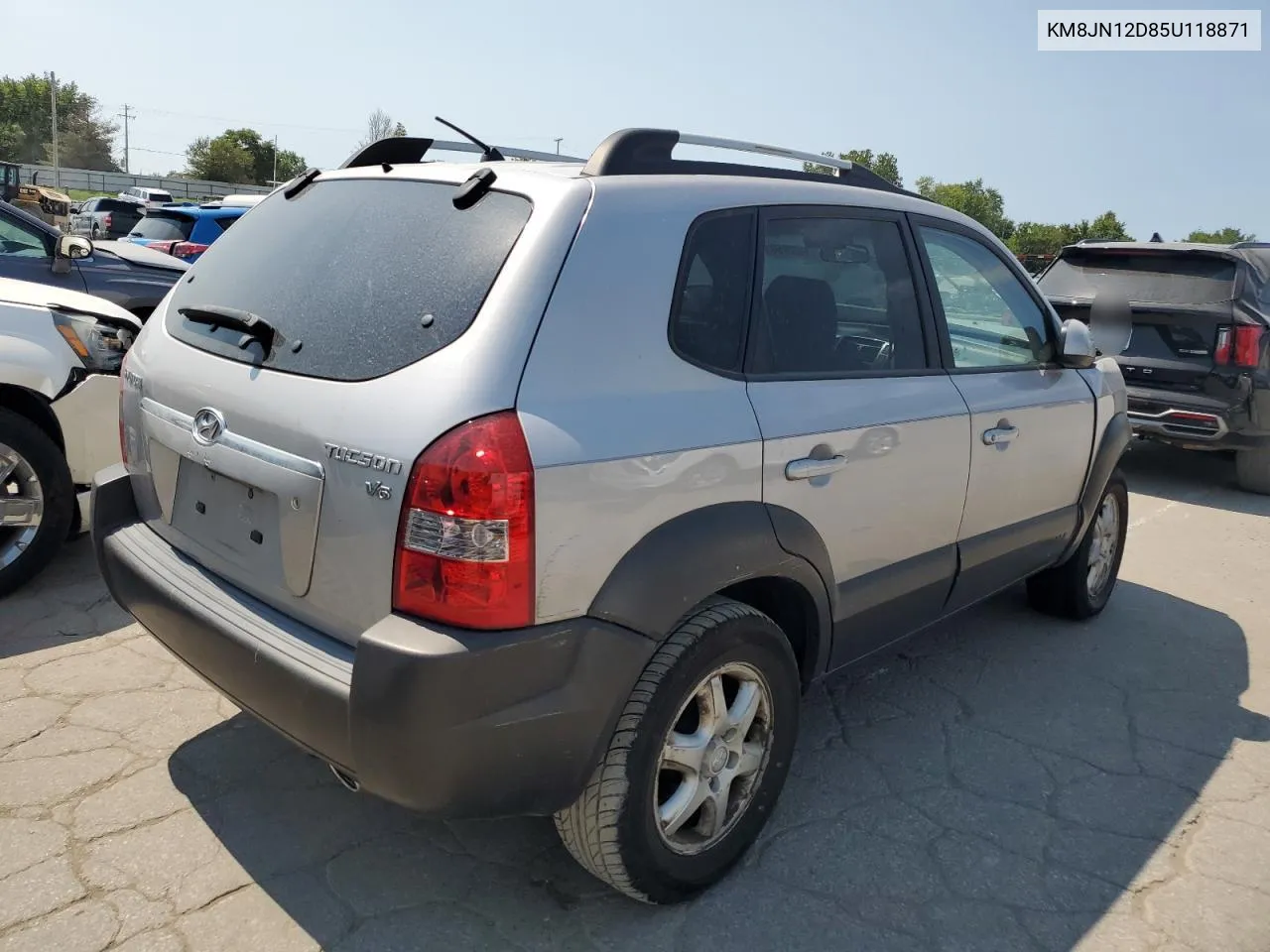 2005 Hyundai Tucson Gls VIN: KM8JN12D85U118871 Lot: 66705014