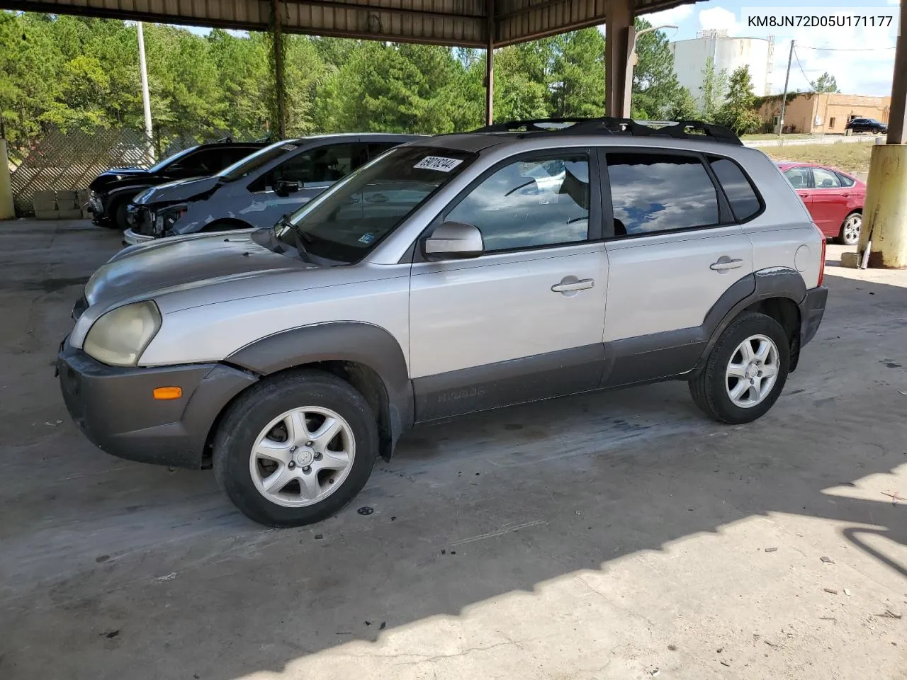 2005 Hyundai Tucson Gls VIN: KM8JN72D05U171177 Lot: 69018244